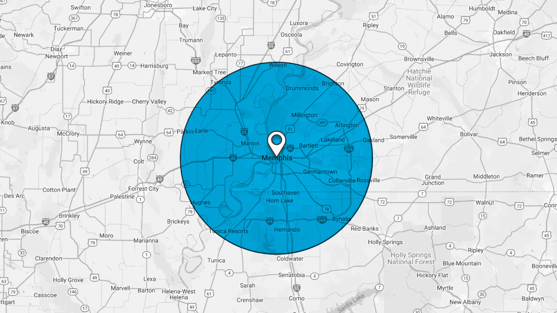 Areas We Serve